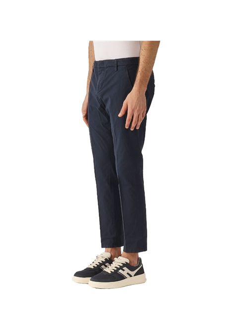 Pantalone Dondup Gaubert uomo UP518PSE025 PTD Blu slim fit bottone cerniera DONDUP | Pantaloni | UP518PSE025 PTD890